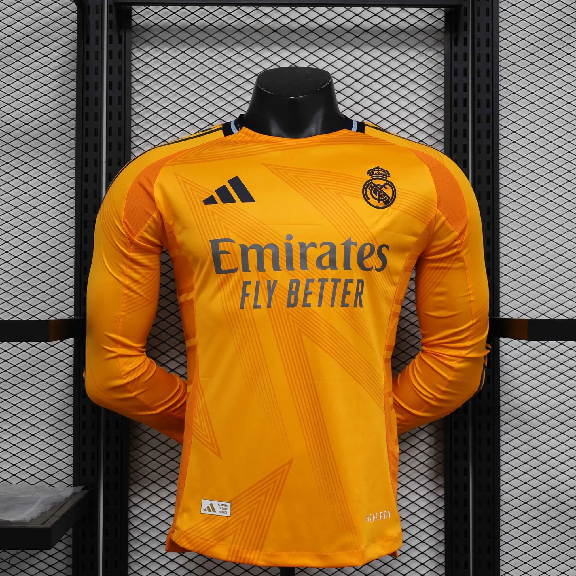 24-25 Real Madrid Away Long Sleeve Kit Player Version Shirt Sport AAAAJersey Yupoo 7