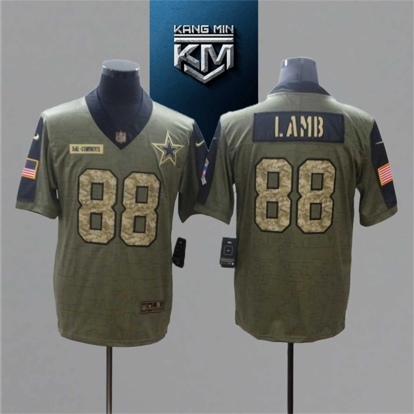 2021 New Tribute Camo Edition NFL Jersey 2