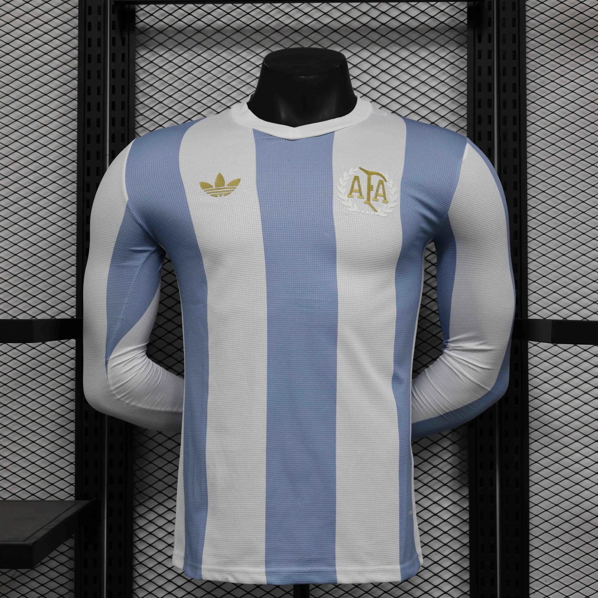 2024 Argentina 50th Anniversary Edition Long Sleeve Player Version Shirt AAAAJersey Supplier Yu 5