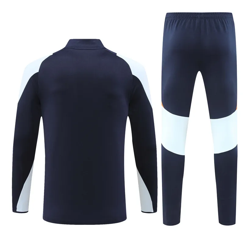 24-25 Real Madrid Long Sleeve Training Suit Football Shirts 3