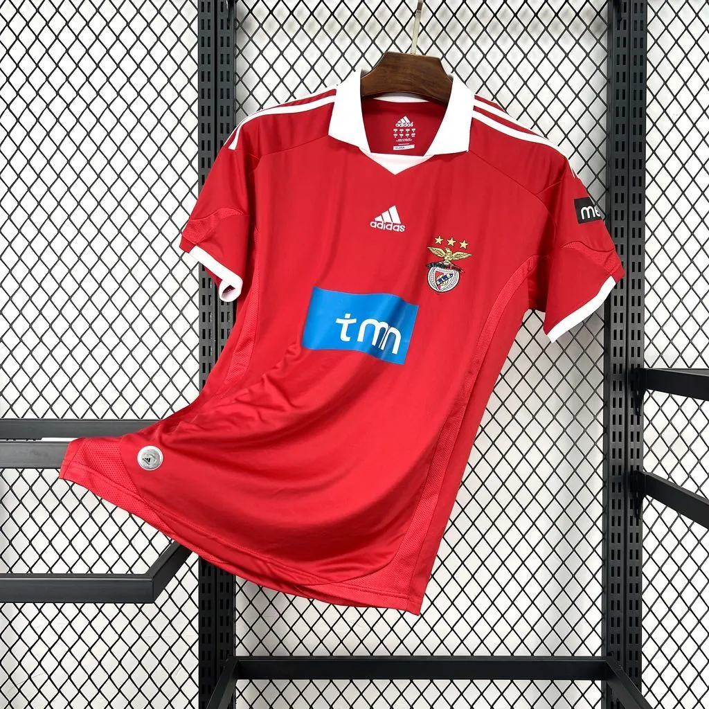 09-10 Benfica Mens Home Retro Kit Vintage Soccer T-Shirt AAAAJersey Supply Yupoo 5 3