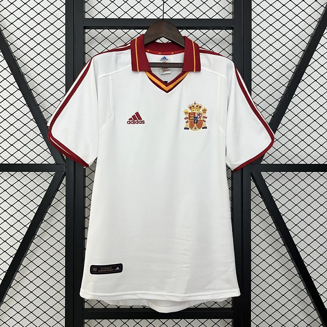 2000 Spain Away Retro Kit Vintage Shirt AAAAJersey Dropship Yupoo 9