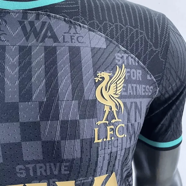 24-25 Liverpool x LeBron James Joint Edition Kit Player Version Shirt Football AAAJersey Yupoo S-2XL 3