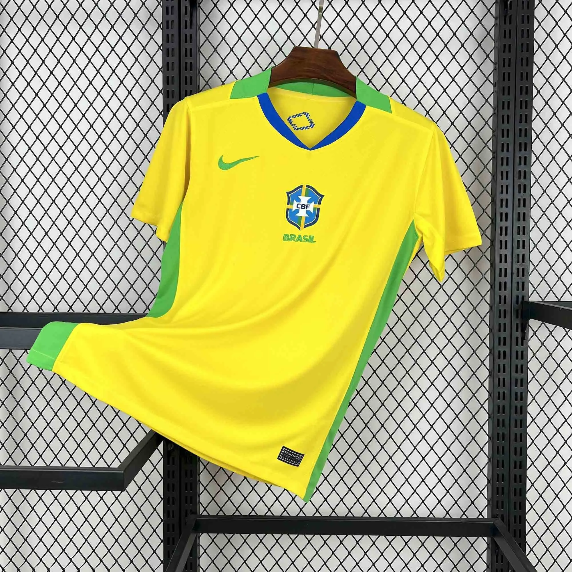 2025 Brazil Home Kit Soccer T-Shirt AAAAJersey Supplier Yupoo 6
