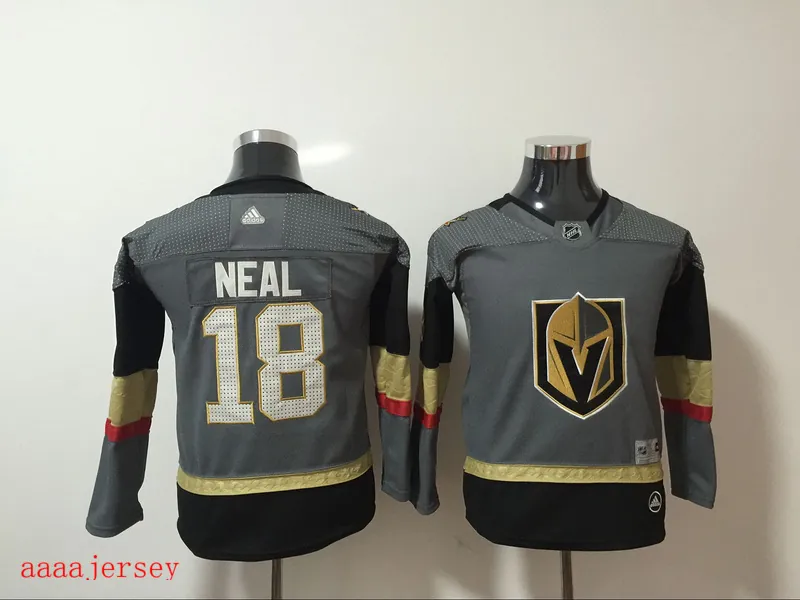 Vegas Golden Knights kids ice hockey jersey SM-LXL 维加斯金骑士队童装冰球服 2