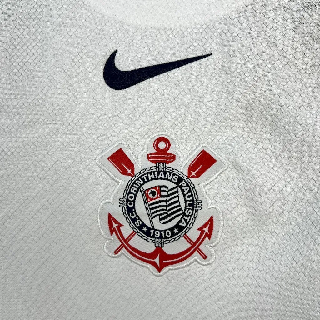 25-26 Corinthians Home Kit Soccer T-Shirt AAAAJersey Yupoo 3