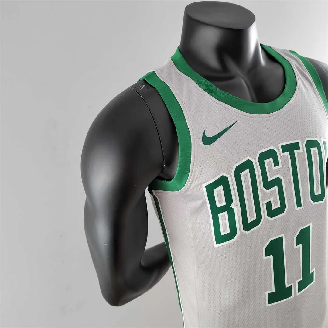 IRVING#11 Boston Celtics Grey NBA Jersey 9