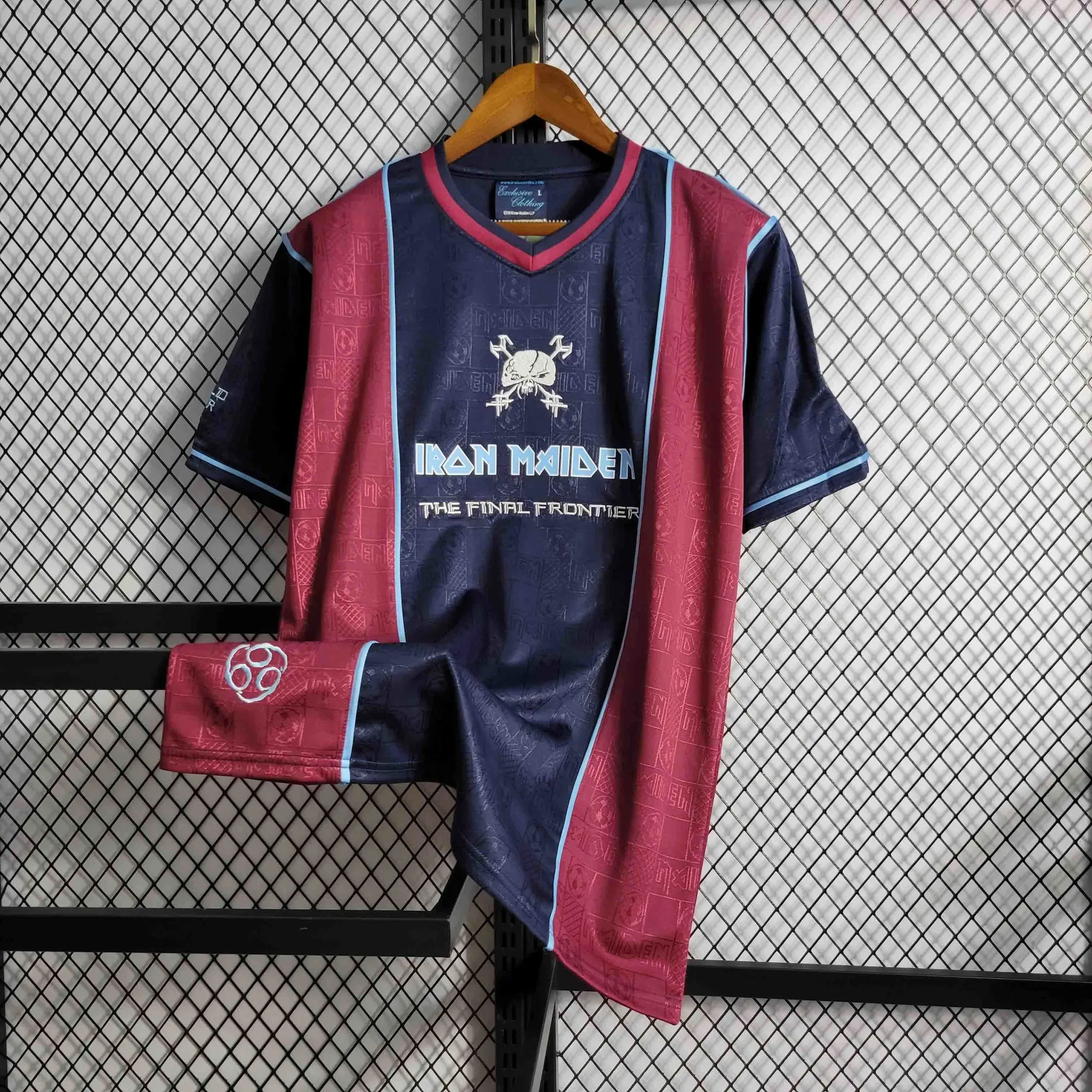 11-12 West Ham Iron Maiden Home Retro Kit Vintage Shirt Sport AAAAJersey Yupoo 2