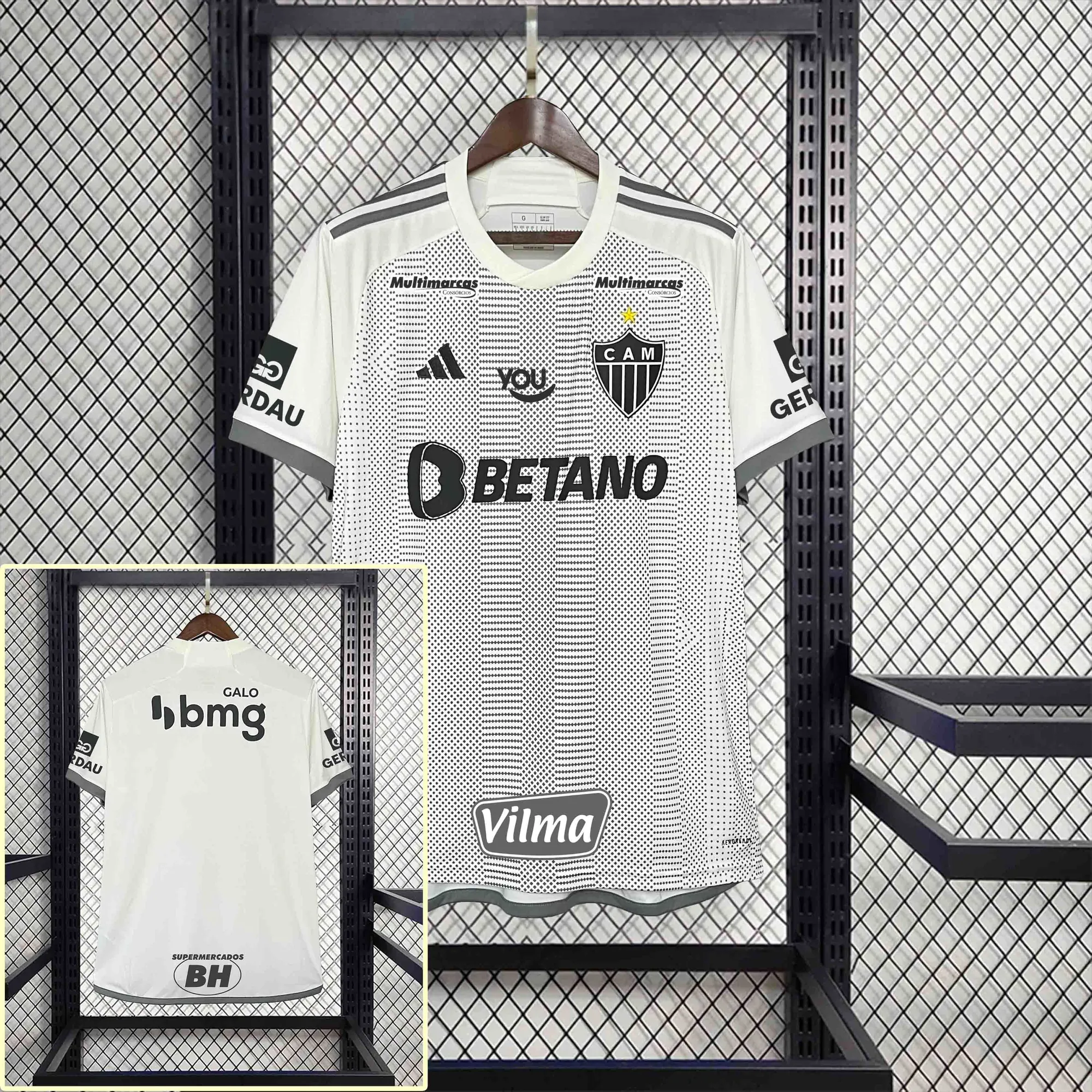 24-25 Atlético Mineiro Away Kit Soccer Uniform AAAAJersey Dropshiping Yupoo 7