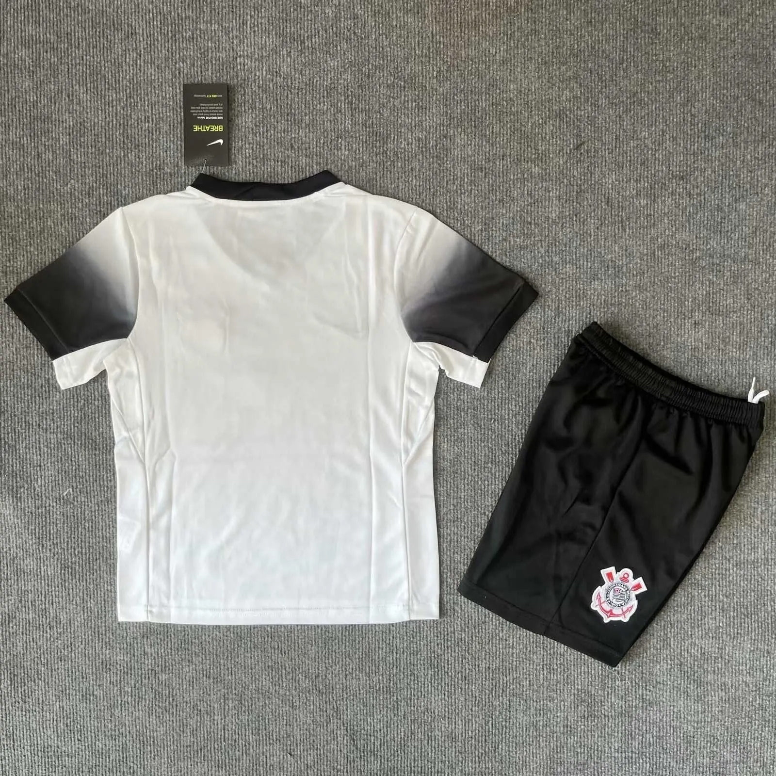 24-25 Corinthians Home Kid Kits Youth Apparels AAAAJersey Wholesale Yupoo 1