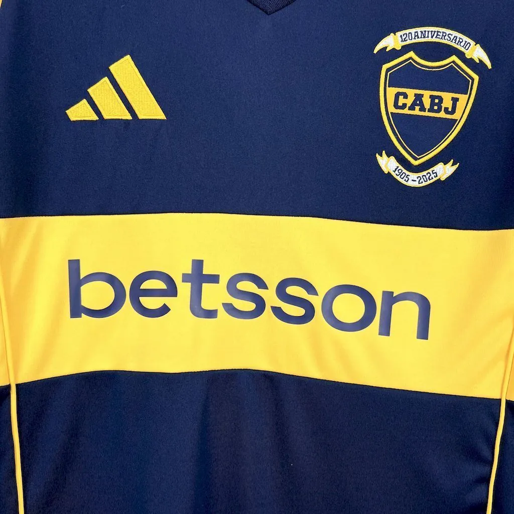 25-26 Boca Juniors 120th Anniversary Home Shirt Soccer Uniform AAAAJersey Yupoo 4