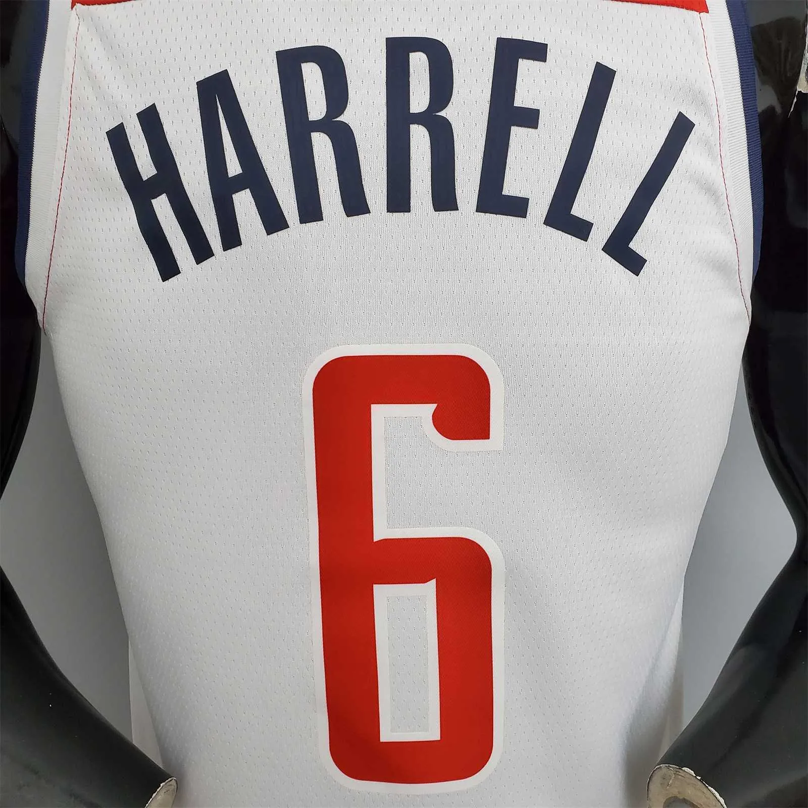 75th Anniversary Harrell #6 Wizards Black Red White 7