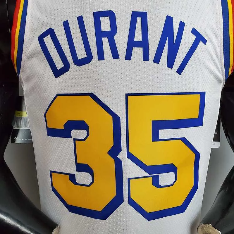Warriors San Francisco DURANT#35 White 3