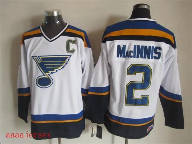 St. Louis Blues retro ice hockey jersey M-3XL 圣路易蓝调队复古冰球服 4