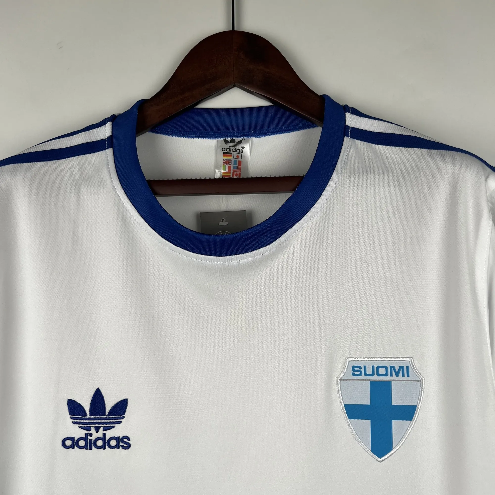 1982 Finland Home S-XXL football t-shirt 2
