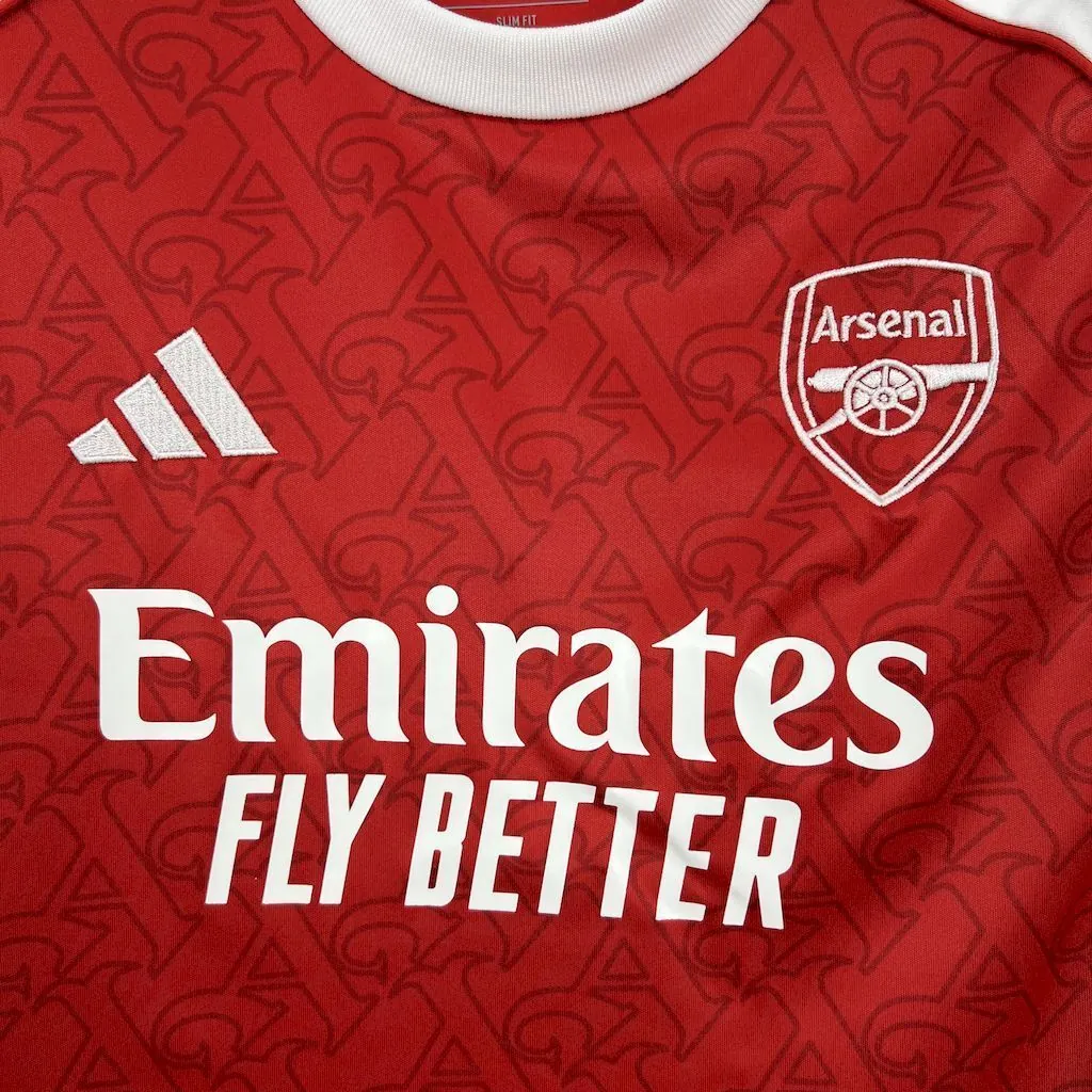 25-26 Arsenal Home Kid Kits Youth Apparels AAAAJersey Wholesale Yupoo 7