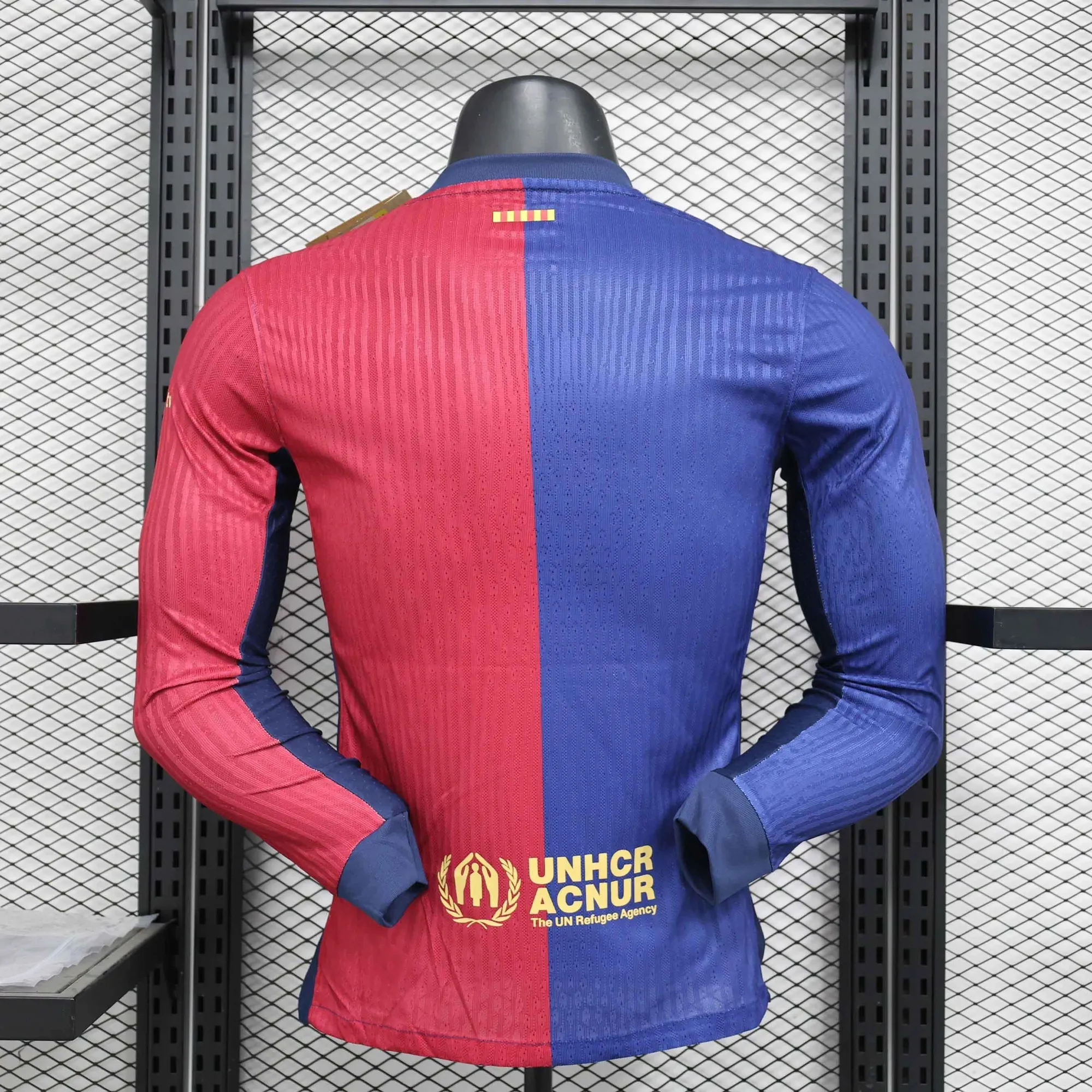 24-25 Barcelona Home Long Sleeve Kit Player Version Shirt Sport AAAAJersey Yupoo 4