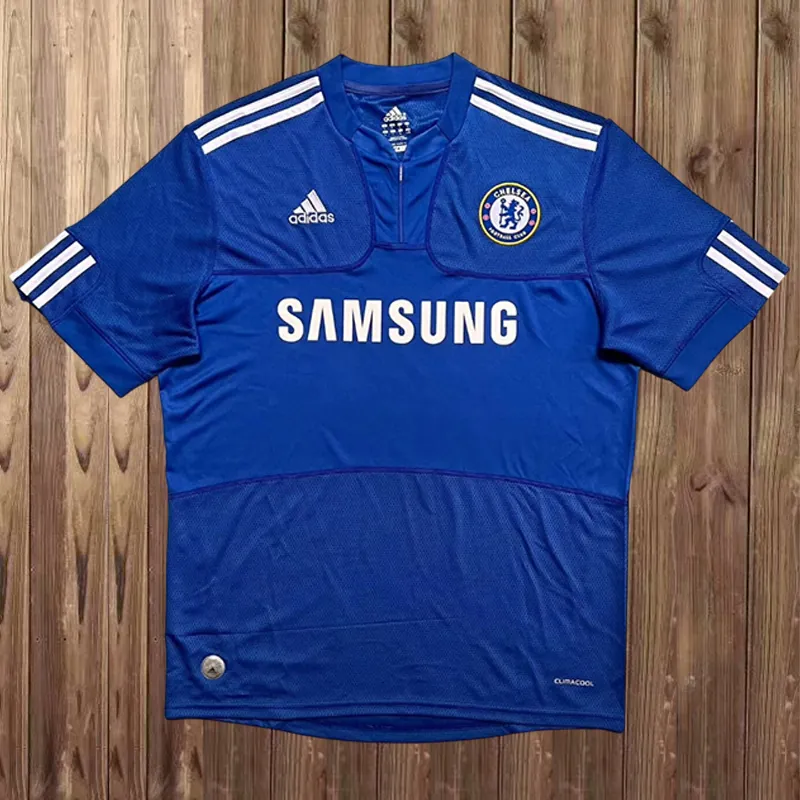 09-10 Chelsea Home Retro Kit Vintage Shirt Soccer AAAAJersey Yupoo 2