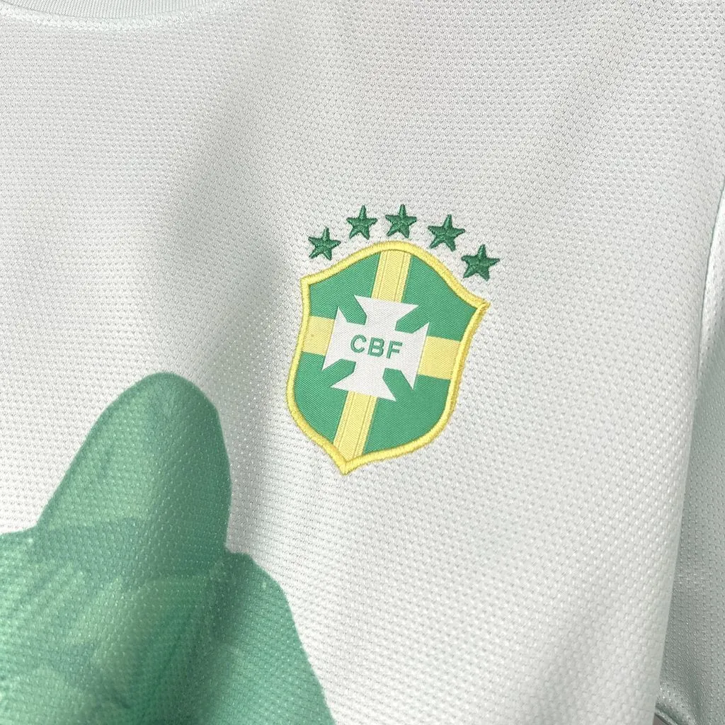 2025 Brazil Cristo Redentor Green Special Edition T-Shirt Football Apparels Soccer AAAAJersey Y 1