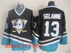 Anaheim Ducks retro ice hockey jersey M-3XL 阿纳海姆鸭队复古冰球服 1