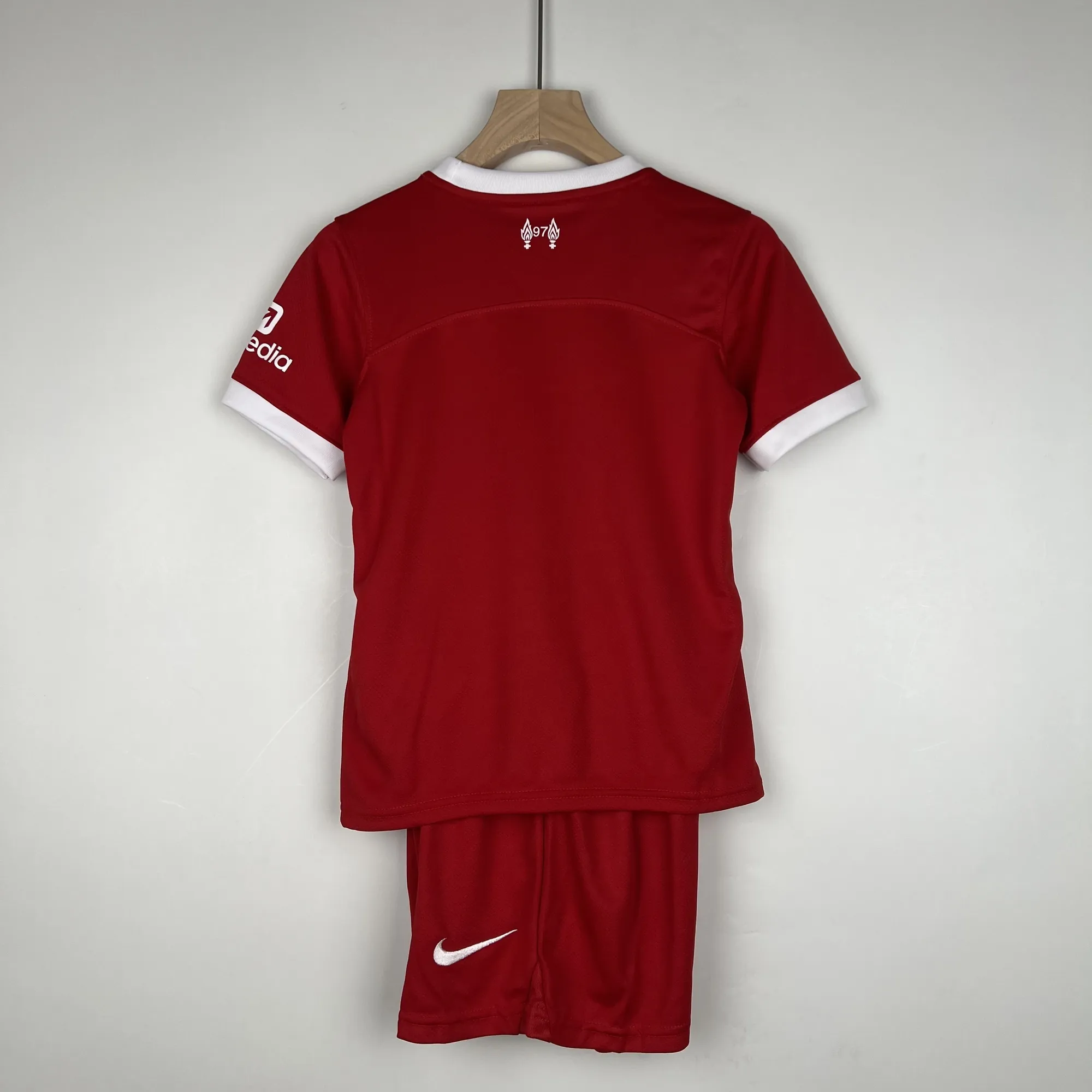 23-24 Kids Liverpool Home Size:16-28 Football Jersey Yupoo 1