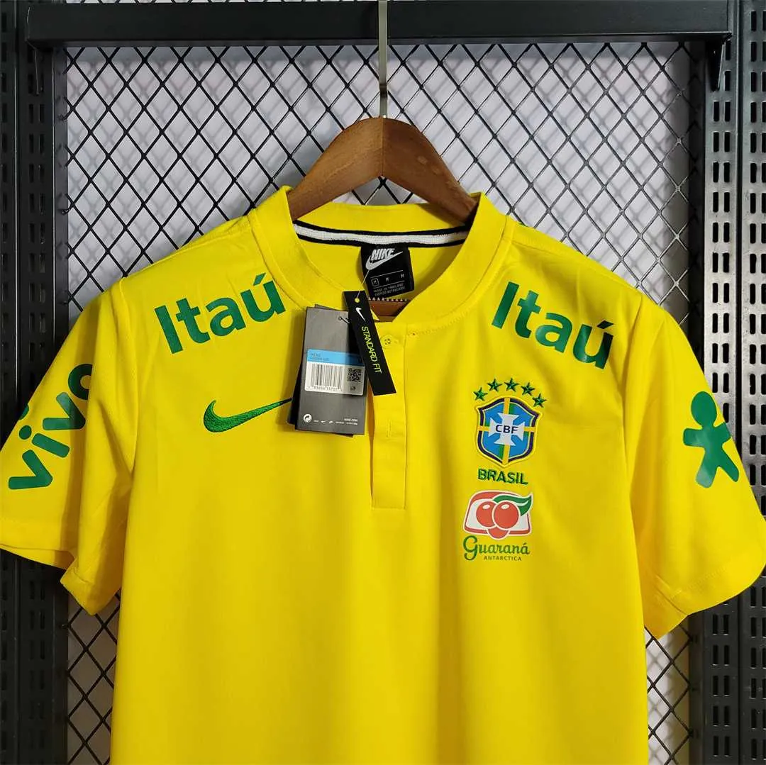 2122 Brazil Pre-Game Yellow 4