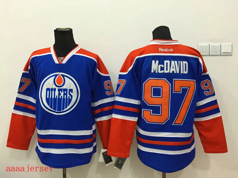 Edmonton Oilers retro ice hockey jersey M-3XL 埃德蒙顿油人队复古冰球服 2