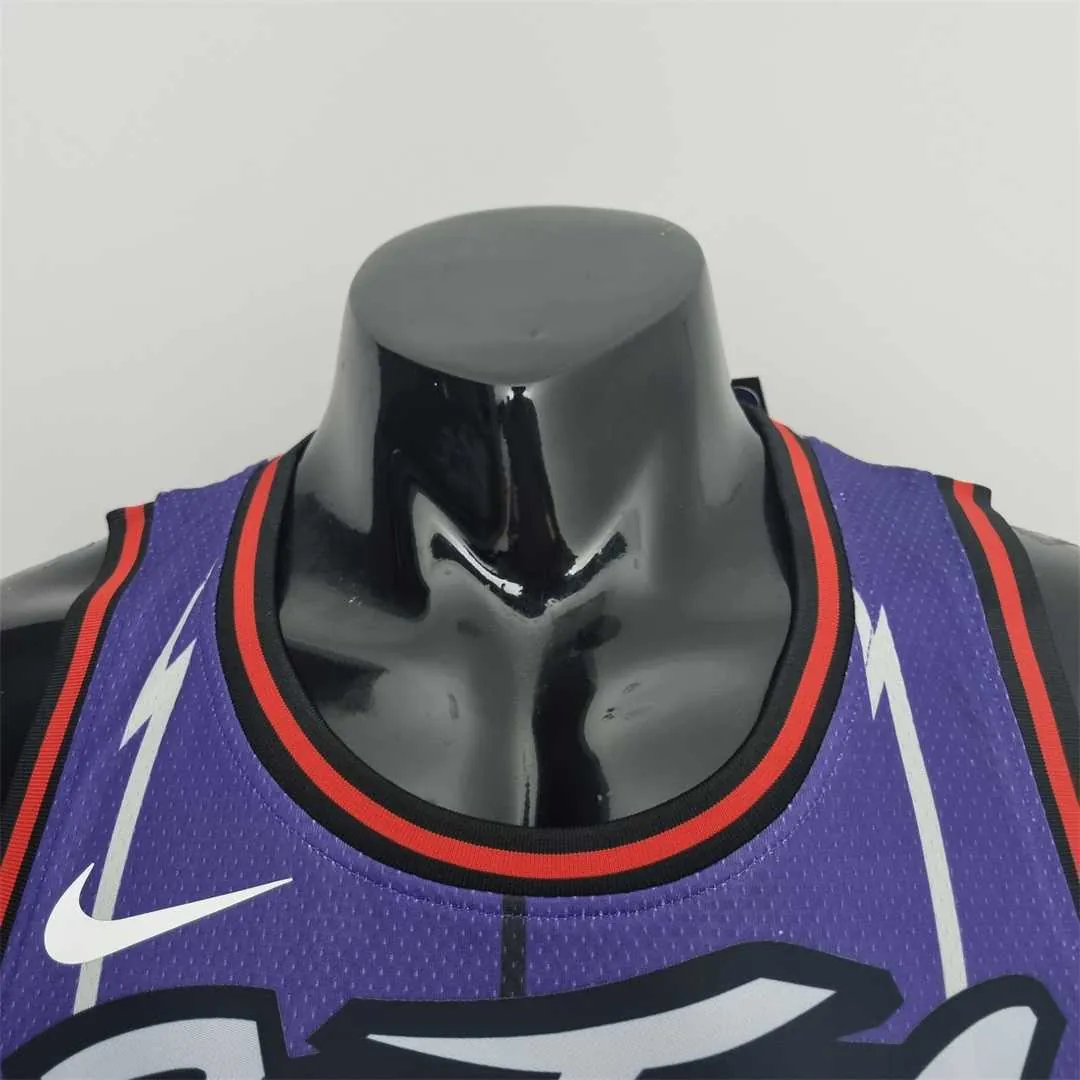 Toronto Raptors McGRADY#1 Purple NBA Jersey 3