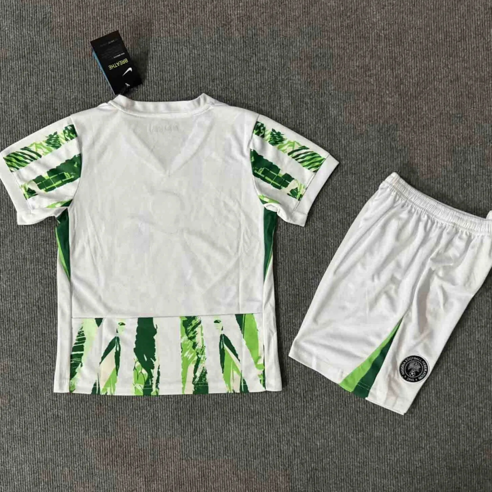 2025 Nigeria Home Kid Kits Youth Apparels AAAAJersey Yupoo 1