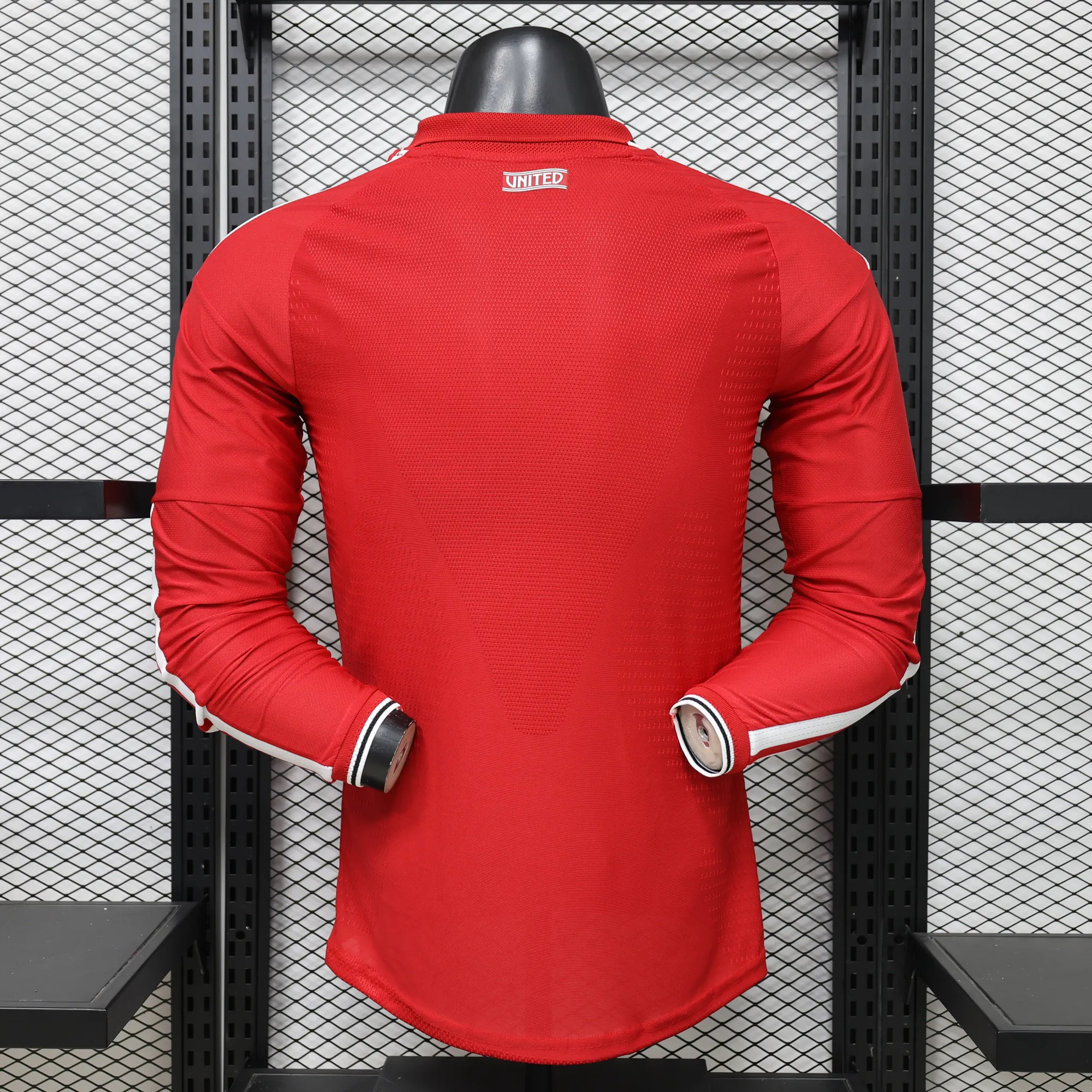 26-27 Manchester United Home Kit Mens Player Version Long Sleeve Shirt AAAAJersey Supply Yupoo 9 8