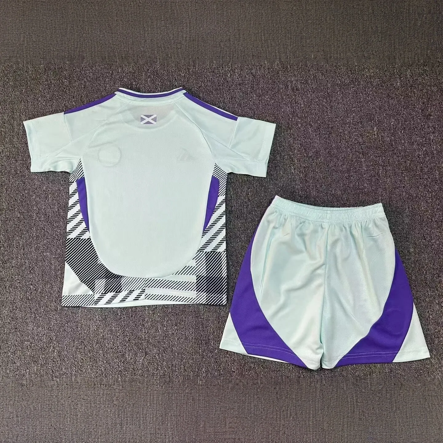 2024 Scotland Away Kid Kits Children Sets Football AAAAJersey Yupoo 1
