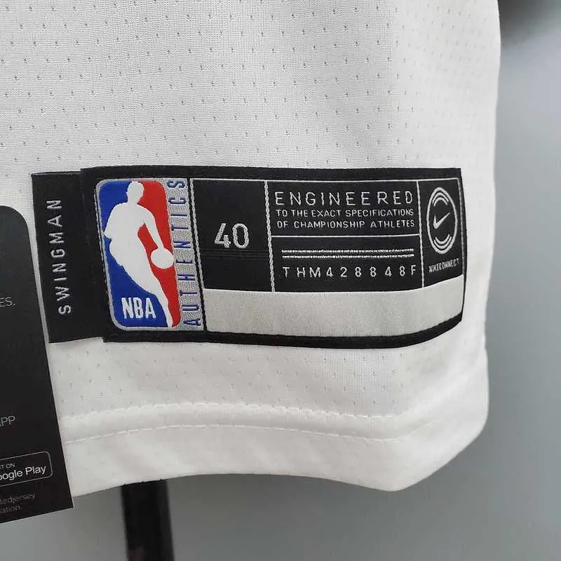 Brooklyn Nets Harden #13 White 3