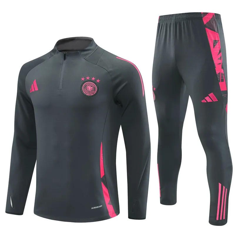 2024 Germany Long Sleeve Training Suit Football Shirts 4