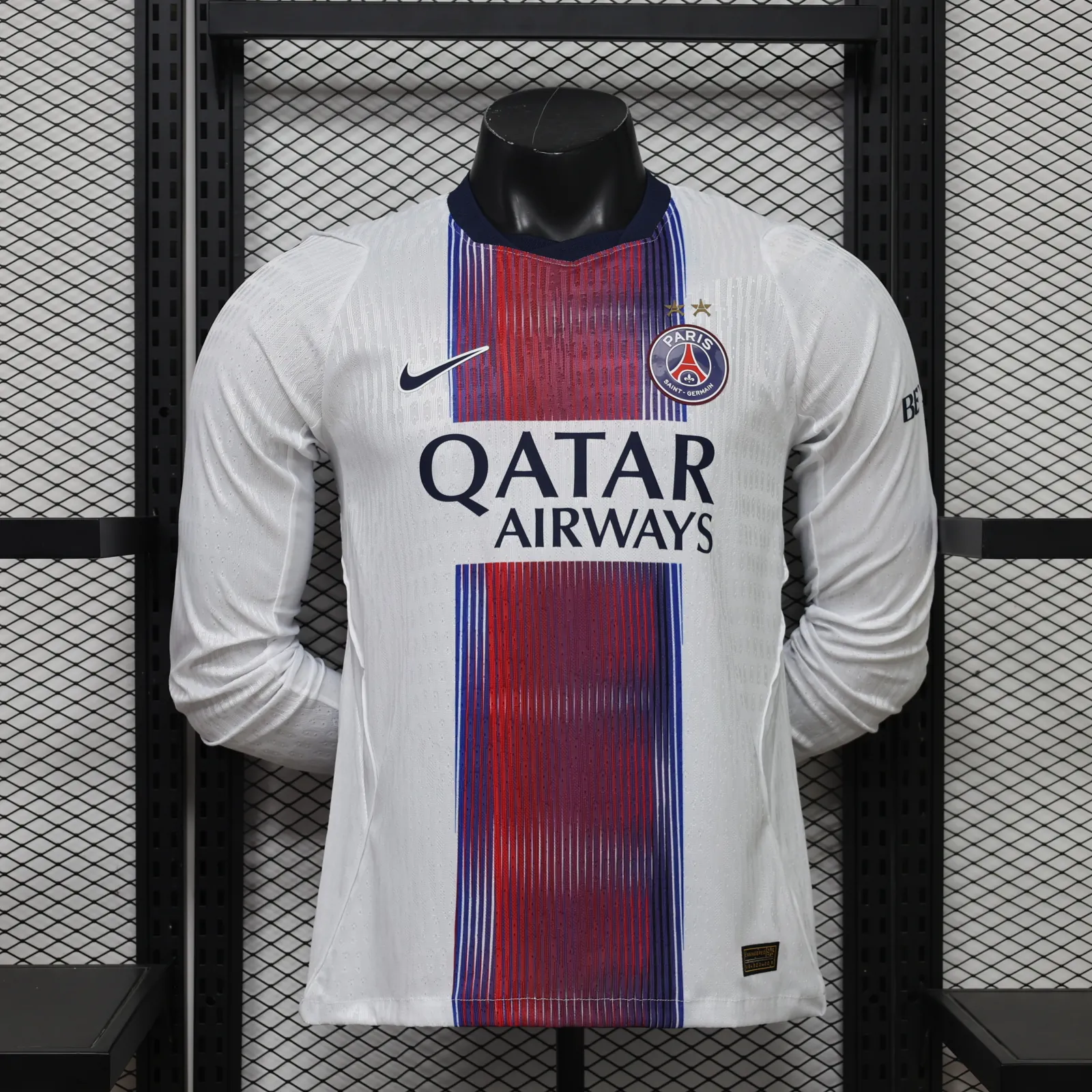26-27 PSG Mens Away Kit Player Version Football Long Sleeve Shirts AAAAJersey Dropship Yupoo 8 6