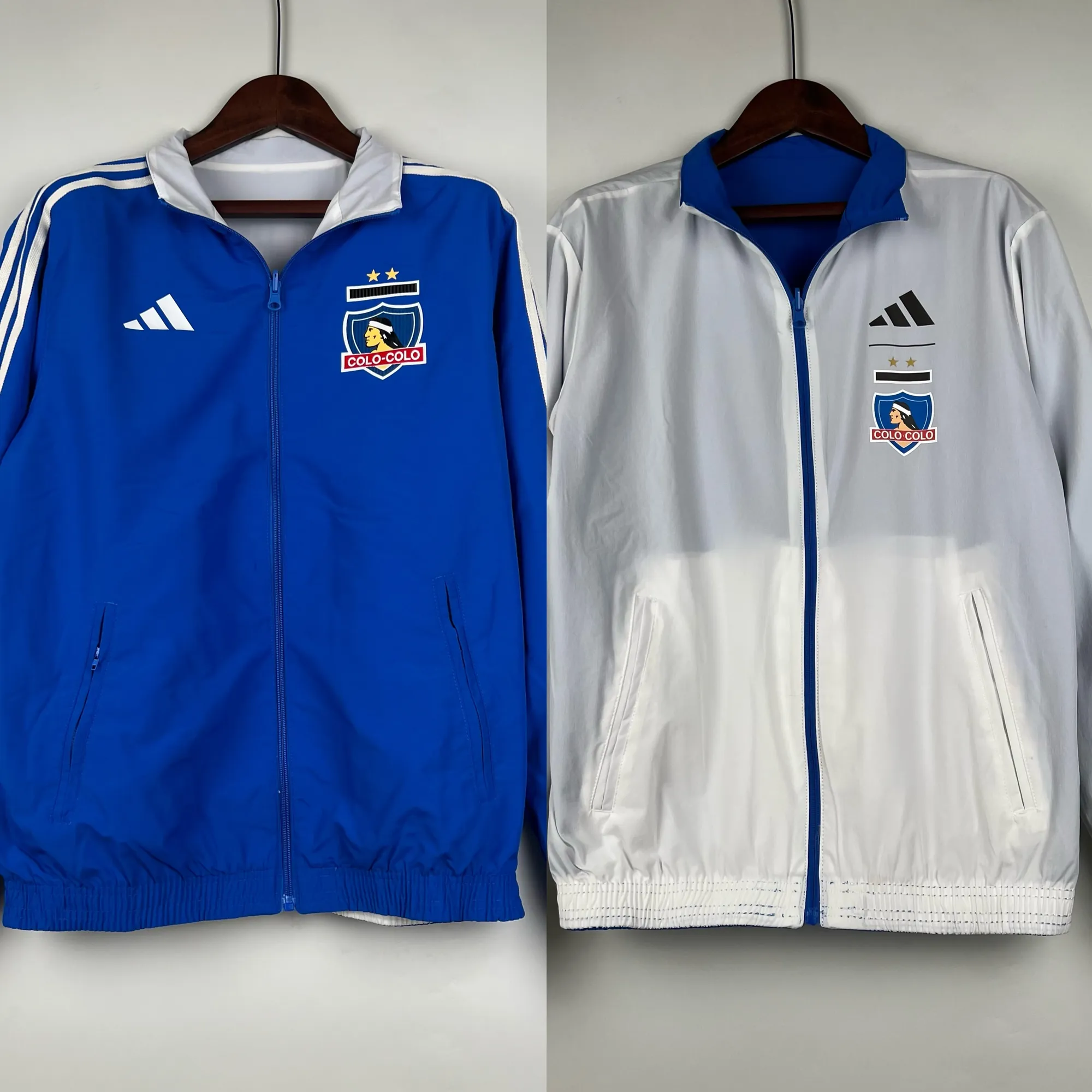 23-24 Colo Colo Both Windbreaker Jackets Yupoo 5