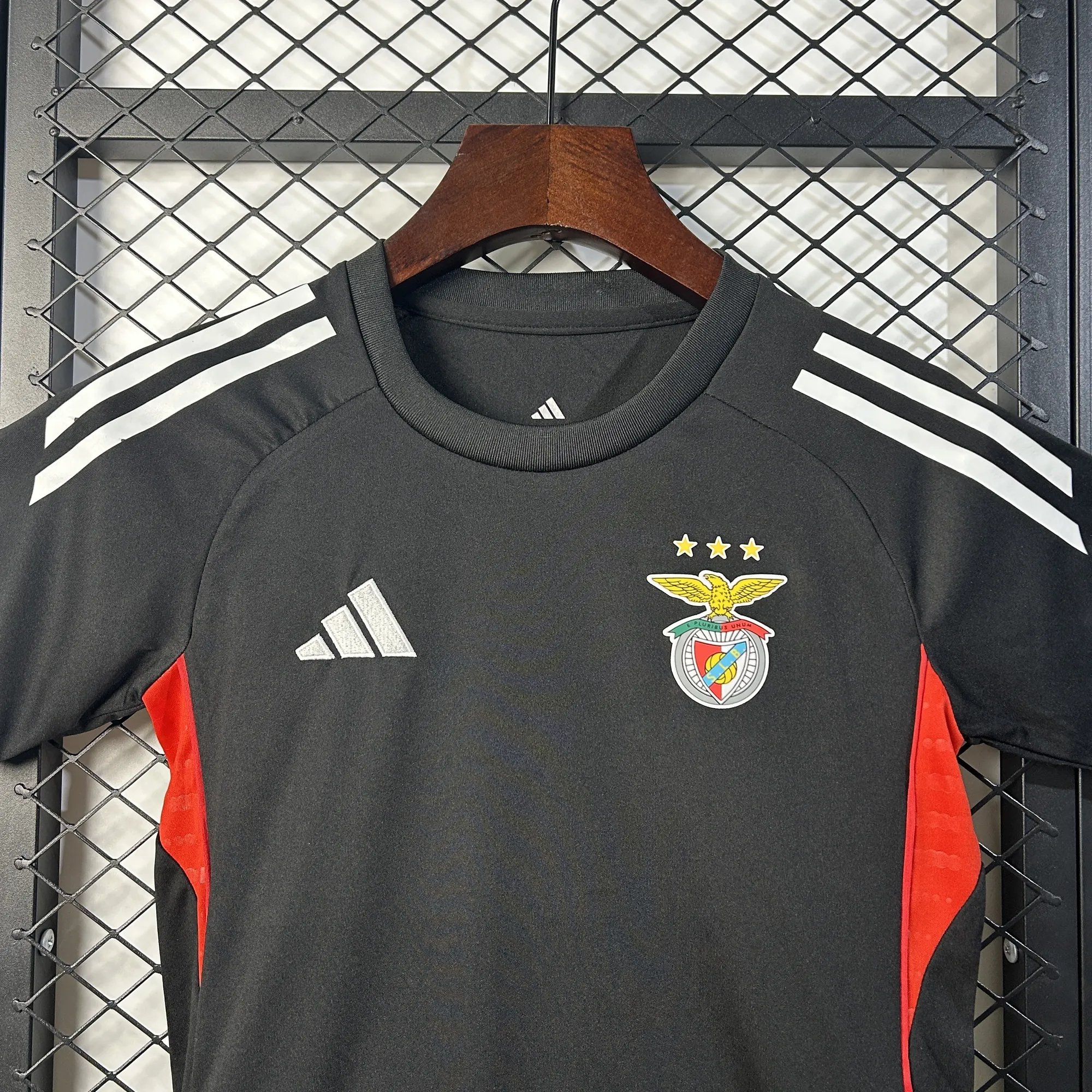 25-26 Benfica Black Pre-Match Kid Kits Youth Apparels Sino AAAAJersey Supply Yupoo 4