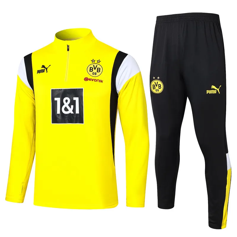 23-24 Dortmund Long Sleeve Training Suit Yupoo 3
