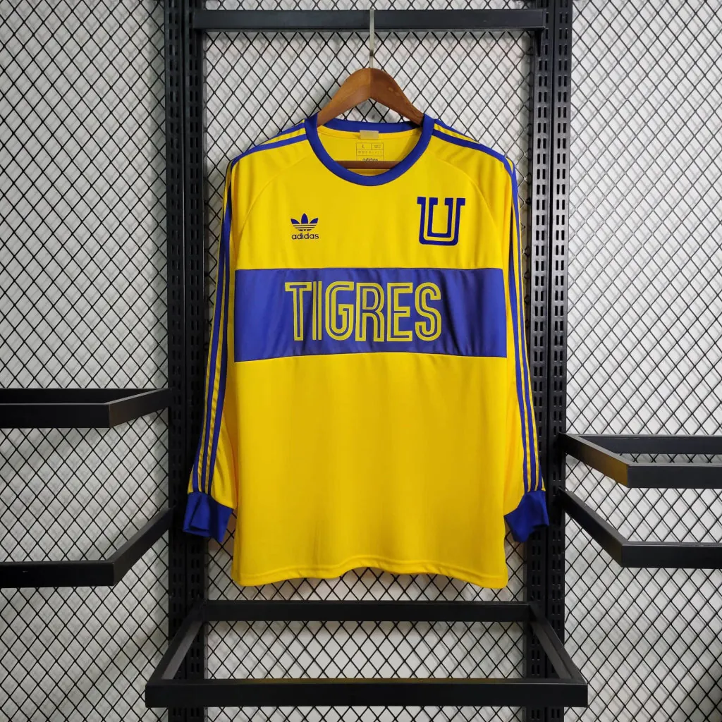 23-24 Tigres UANL Long Sleeve Shirts S-XXL Cheap Soccer Jerseys 6