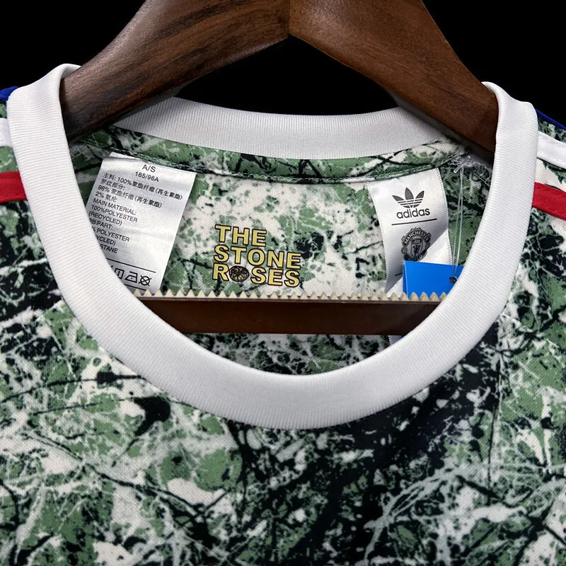 23-24 Manchester United Limited Edition Stone Roses Kit Best Jerseys Yupoo 3