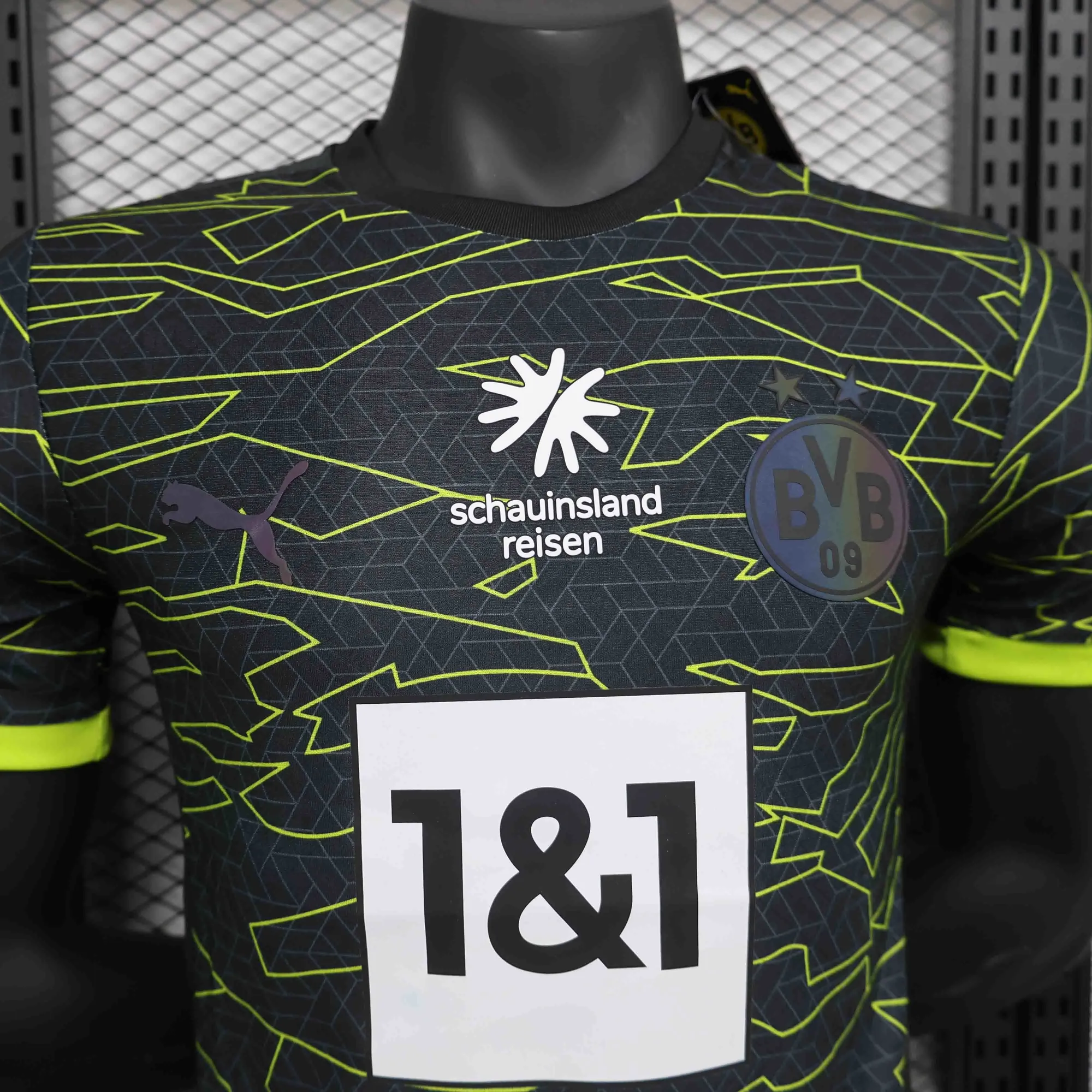 24-25 Dortmund Bring Back Electricity Special Edition Player Version Shirt AAAAJersey Supplier 3