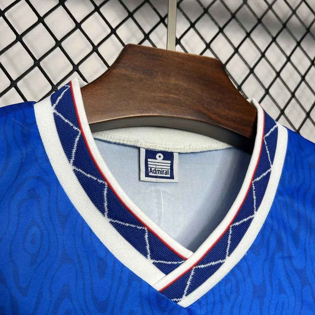 90-92 Rangers Home Retro Kit Vintage Shirt Sport AAAAJersey Yupoo 6