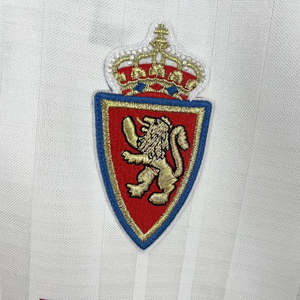 95-97 Zaragoza Home Retro Kit Vintage Shirt AAAAJersey Supplier Yupoo 1