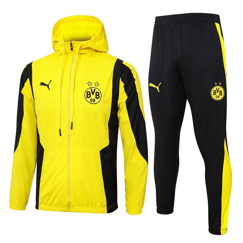 24-25 Dortmund Hoodies Windbreaker Jackets Football Shirts 3
