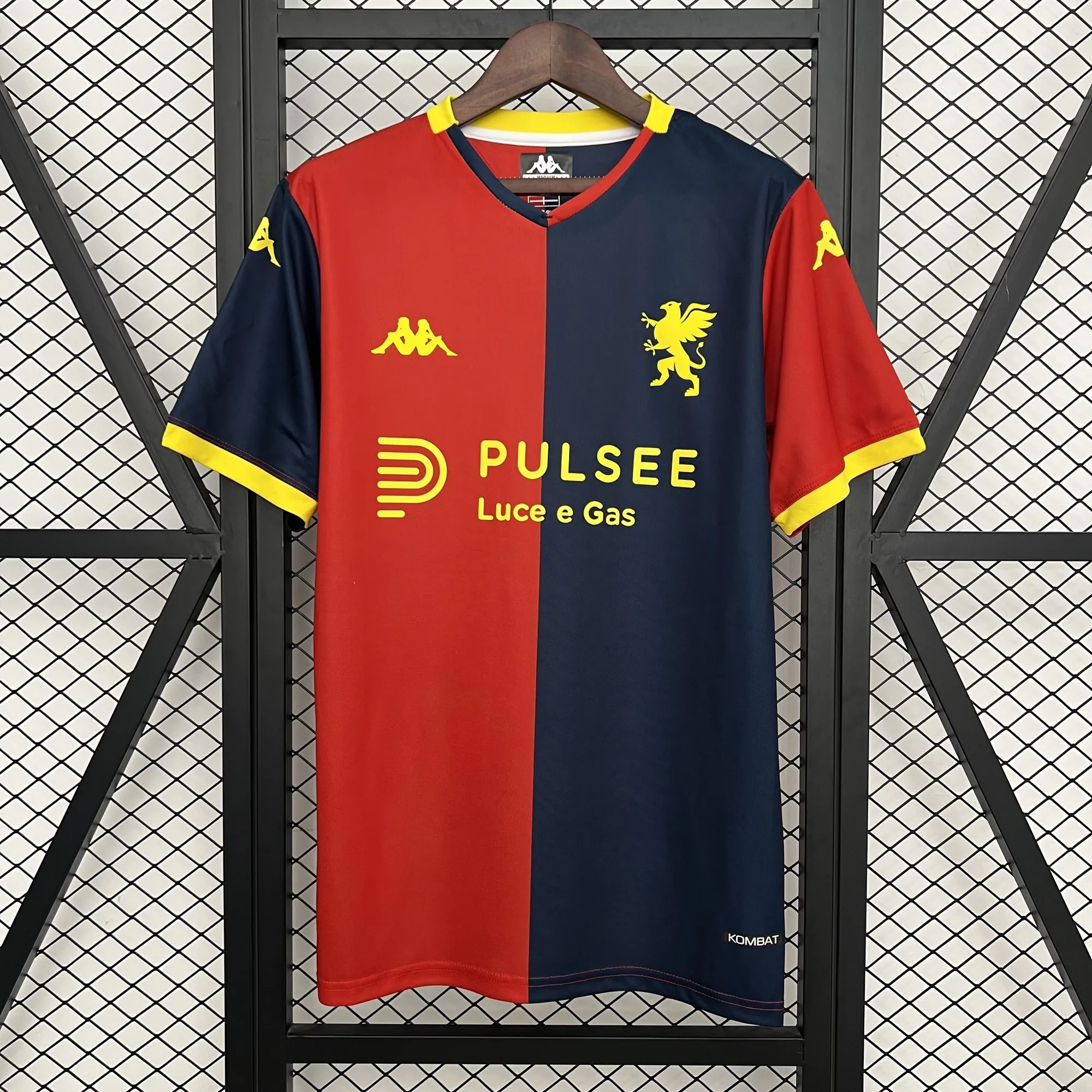 25-26 Genoa CFC Home Kit Shirt Football Uniforms AAAAJersey Cheap Yupoo 6