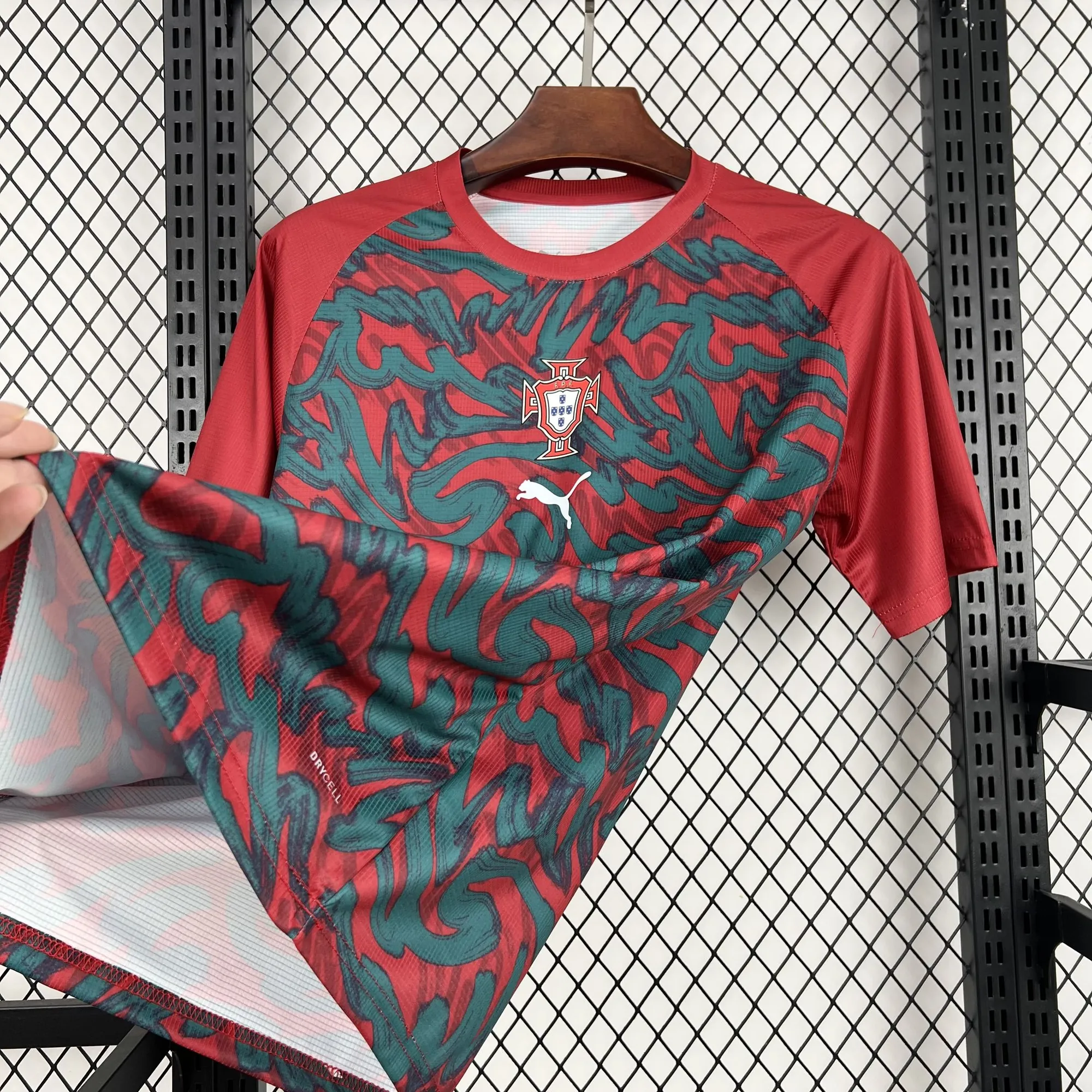 World Cup 2026 Portugal Mens Pre-Match Kit Soccer T-Shirt AAAAJersey Supply Yupoo 6 4
