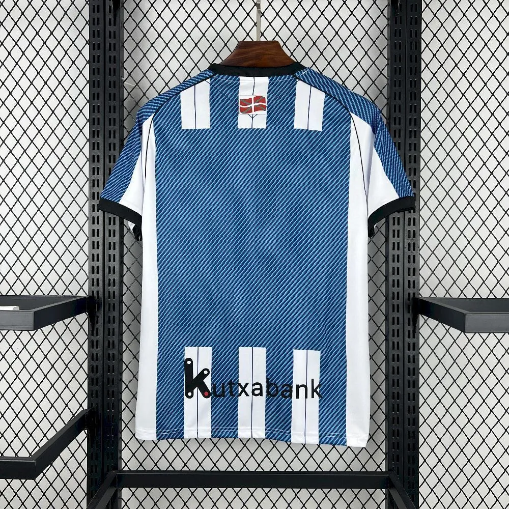 25-26 Real Sociedad Home Kit Soccer Uniform Sport Shirt AAAAJerseys Dropshipping Yupoo 4