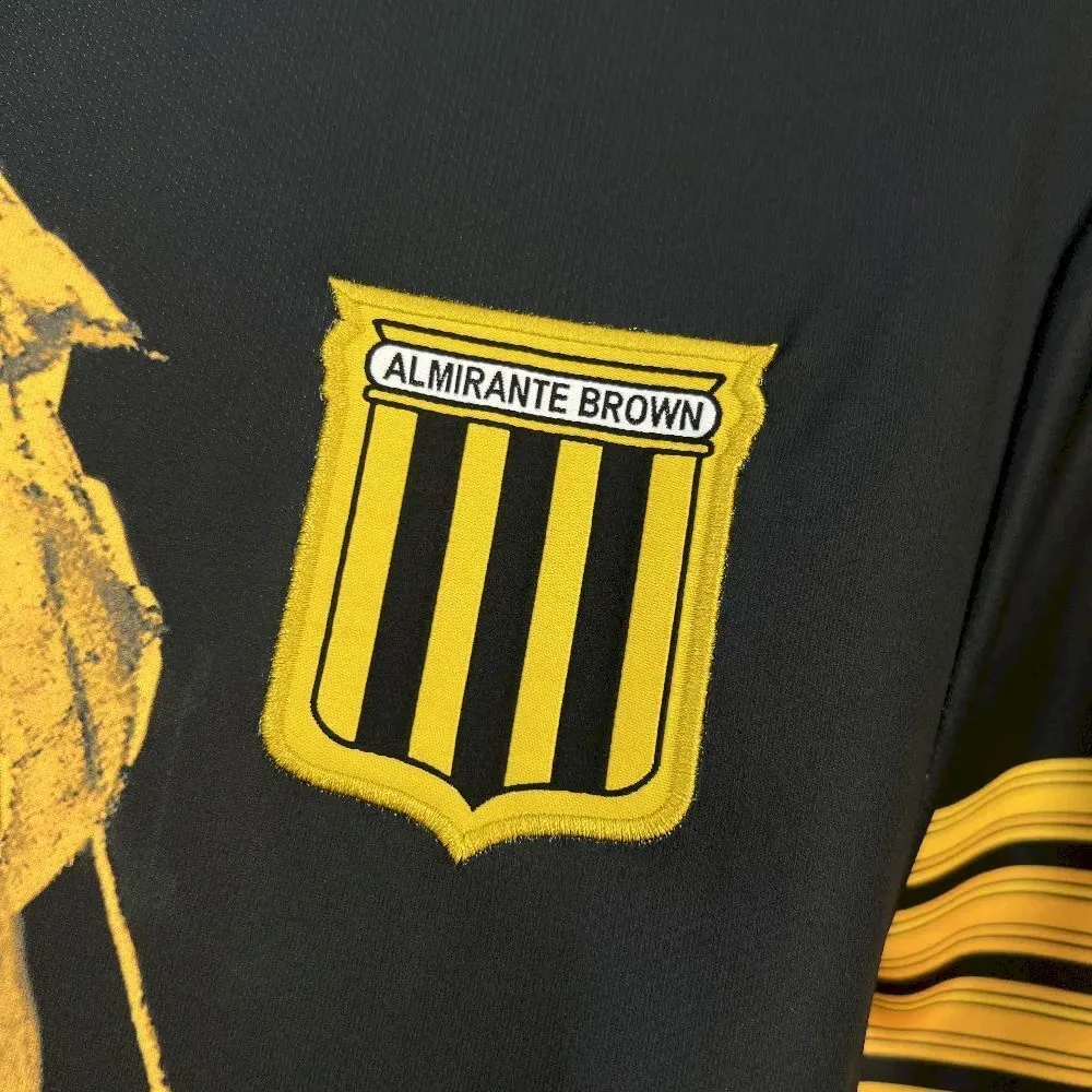 24-25 Almirante Brown Admiral Guillermo Black Special Edition Shirt Soccer AAAAJersey Yupoo 2
