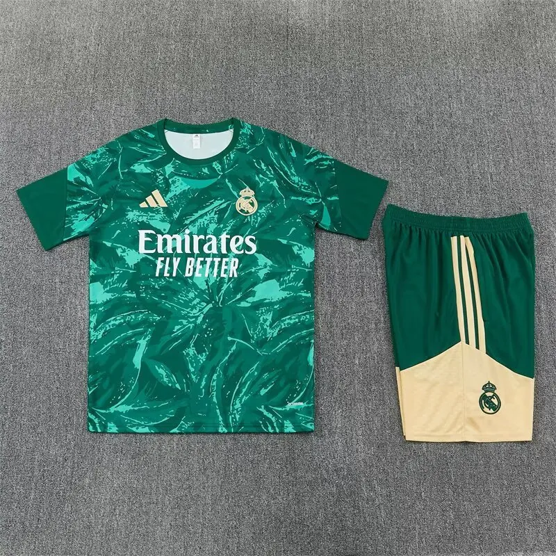 26-27 Real Madrid Mens Kit Green Camouflage Training Suit Yupoo 6 4