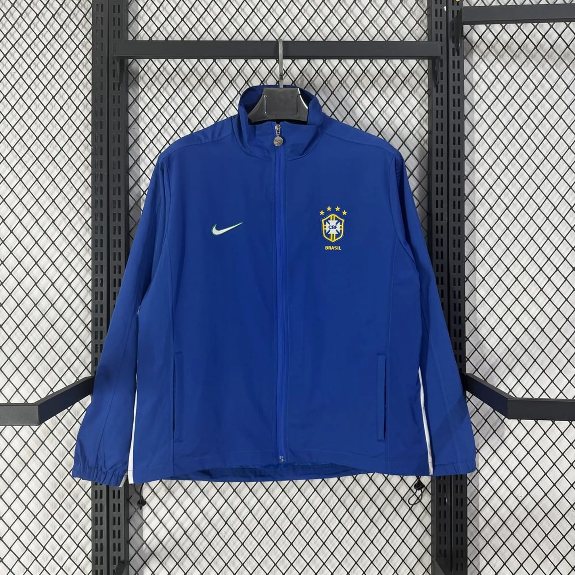 1998 Brazil Retro Jacket Mens Kit Windbreaker Yupoo 6 1