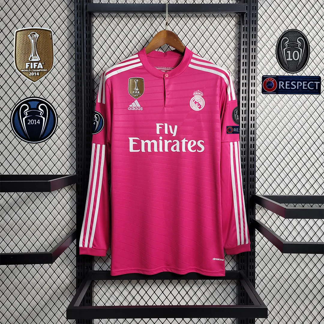 14-15 Real Madrid away long Sleeve 13